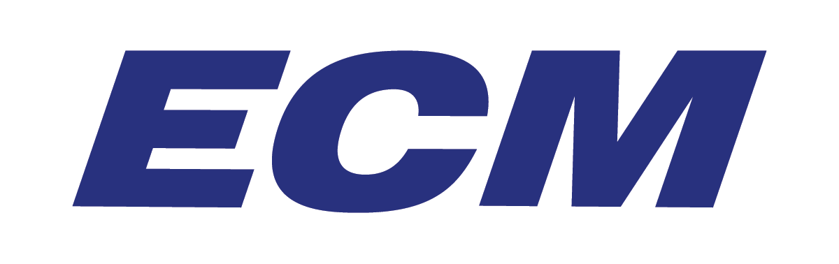 ECM – Logo_Blue on White